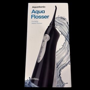 AquaSonic Aqua Flosser - Cordless Rechargeable Water Flosser for Teeth